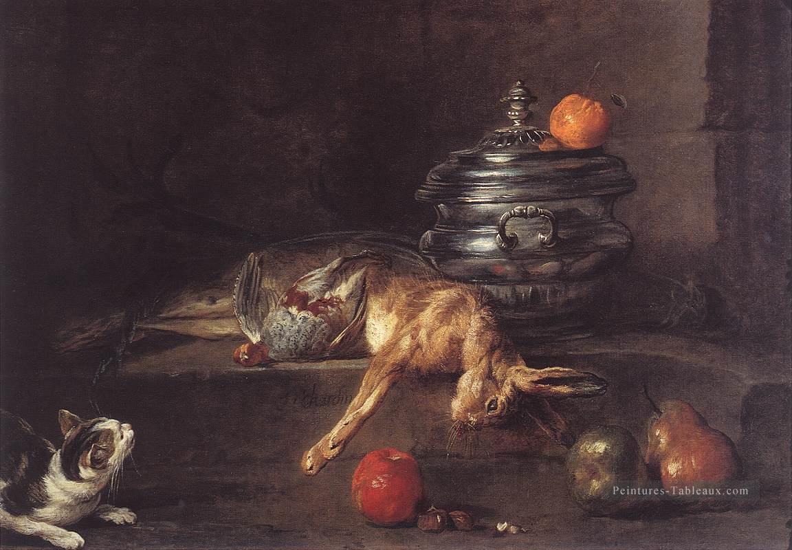 La Turee Nature morte Jean Baptiste Simeon Chardin Peintures à l'huile